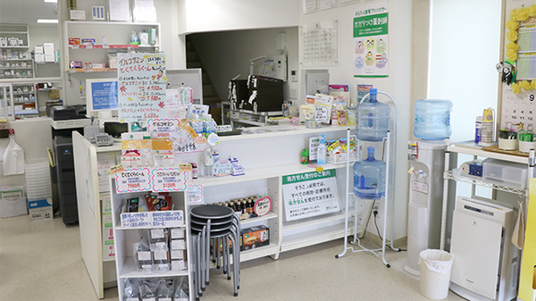 そうごう薬局　柳崎店の受付/カウンター