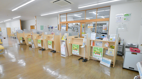 そうごう薬局　萩店の受付/カウンター