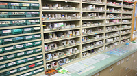 茨城調剤薬局見川店の薬棚