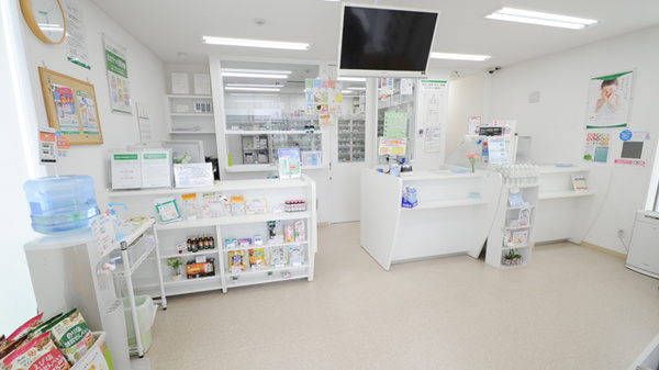 そうごう薬局　穂高店の受付/カウンター