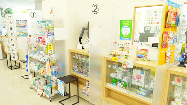 あけぼの薬局　新浦安店の受付/カウンター