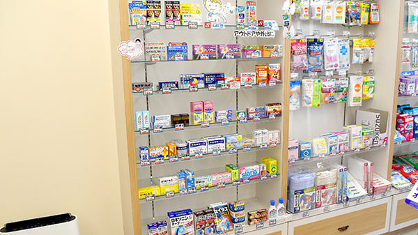 あけぼの薬局　南行徳店の一般医薬品