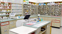 スギ薬局　百石店の調剤室