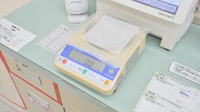 スギ薬局　橋目店の調剤器具