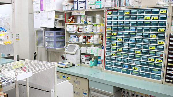 スギ薬局　碧南新川店の調剤室