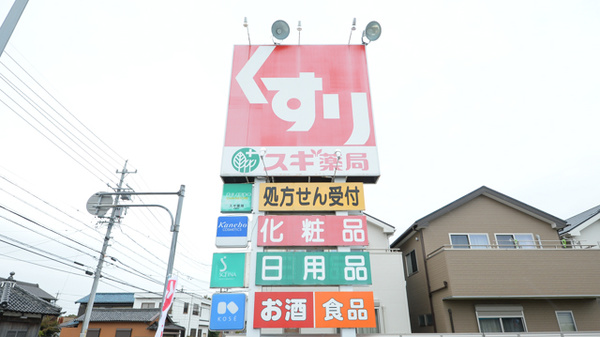 スギ薬局　武豊南店の看板