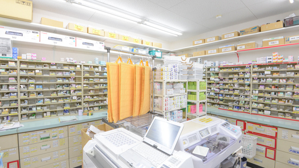 スギ薬局　幸田店の調剤室