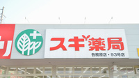 スギ薬局　各務原店の看板