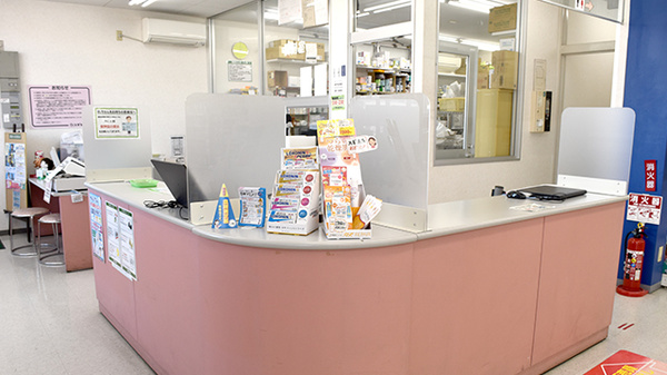 スギ薬局　藤岡店の受付/カウンター