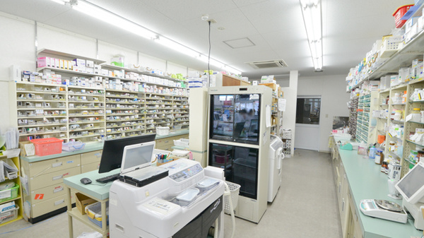 スギ薬局　笠松店の調剤室