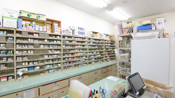 スギ薬局　河芸店の調剤室