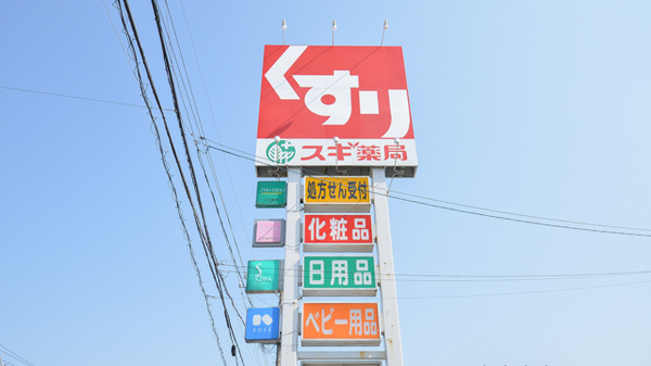 スギ薬局　島店の看板