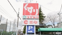 スギ薬局　尾西三条店の看板