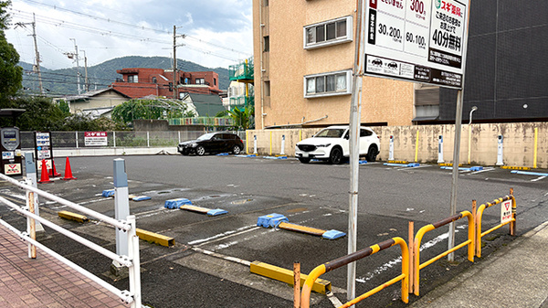 スギ薬局　山科店の駐車場