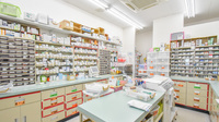 スギ薬局　城山店の調剤室