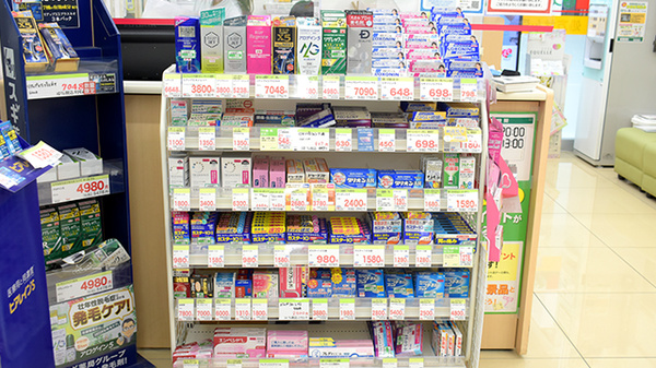 スギ薬局　堺旭ケ丘店の一般医薬品