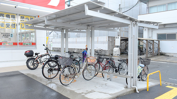 スギ薬局　堺旭ケ丘店の駐輪場