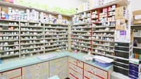 スギ薬局　浜甲子園店の薬棚