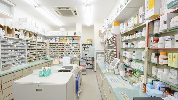 スギ薬局　渋川店の調剤室