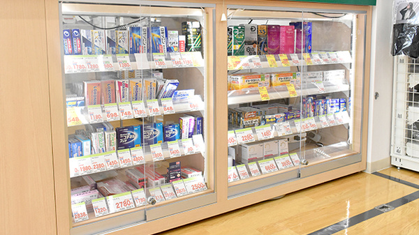スギ薬局　馬堀店の一般医薬品