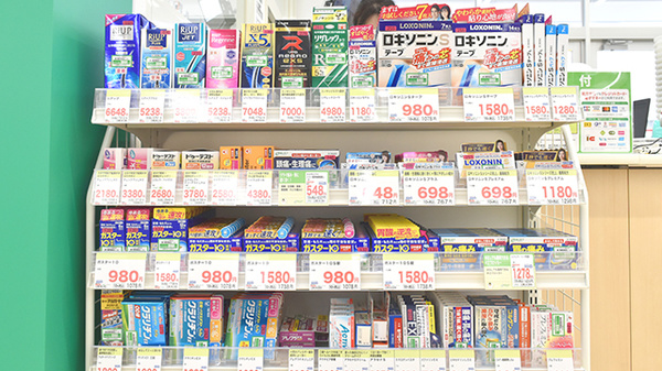 スギ薬局　堺福田店の一般医薬品