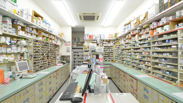 スギ薬局　多治見南店の調剤室