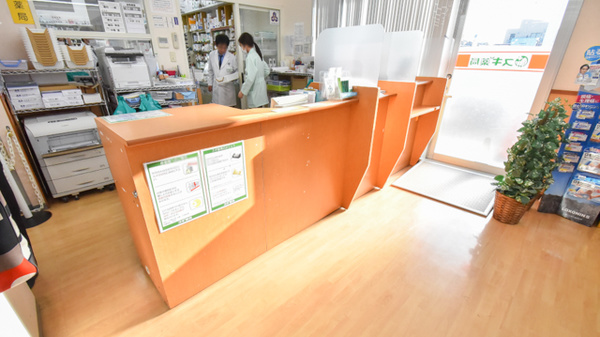 スギ薬局　伊勢小俣店の受付/カウンター