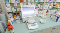 スギ薬局　篠木店の調剤室