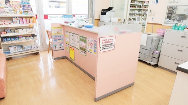 スギ薬局　大樹寺店の受付/カウンター