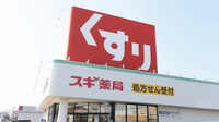 スギ薬局　西尾道光寺店の看板