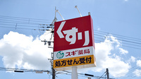 スギ薬局　門真千石店の看板