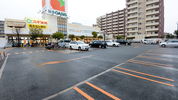スギ薬局　服部西店の駐車場