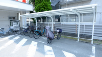 スギ薬局　東園田店の駐輪場