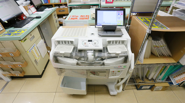 スギ薬局　大津富士見台店の調剤器具