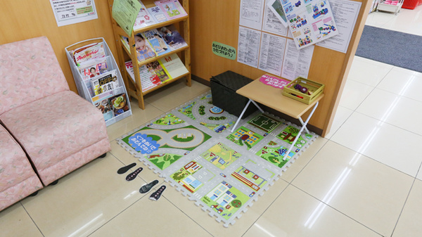 スギ薬局　大津富士見台店のキッズ用設備