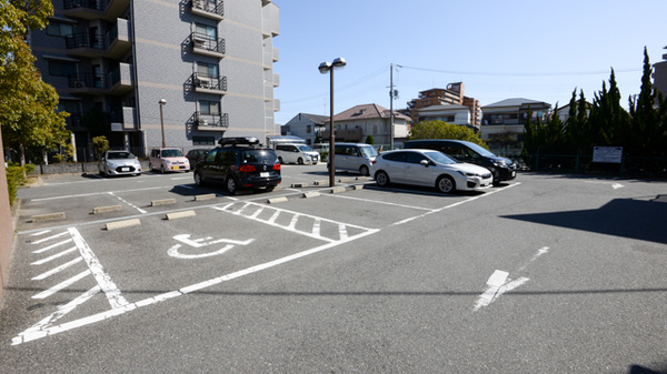 スギ薬局　佐井寺店の駐車場