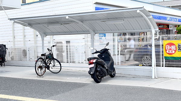 スギ薬局　東豊中店の駐輪場