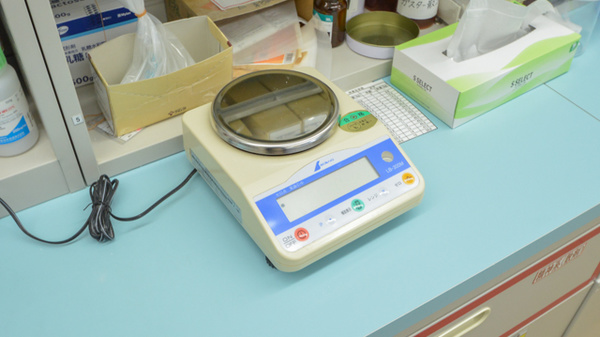 スギ薬局　内五曲店の調剤器具