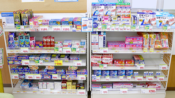 スギ薬局　大浜店の一般医薬品