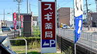 スギ薬局　上桂山田口店の看板