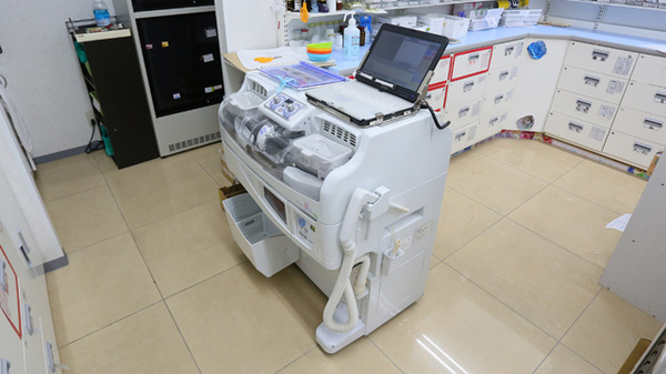 スギ薬局　長浜店の調剤器具