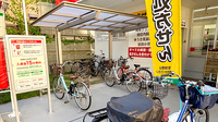 スギ薬局　茨木駅前通り店の駐輪場