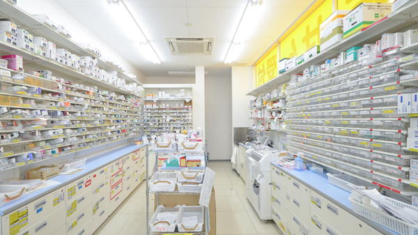 スギ薬局　高山中央店の調剤室