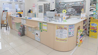 スギ薬局　石山店の受付/カウンター