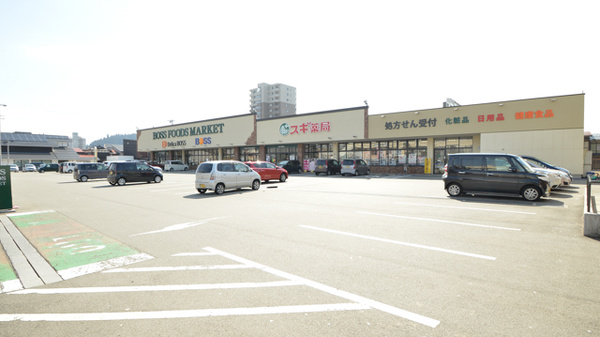 スギ薬局　高山駅西店の駐車場
