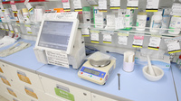 スギ薬局　吉良店の調剤器具