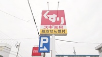 スギ薬局　東大友店の看板