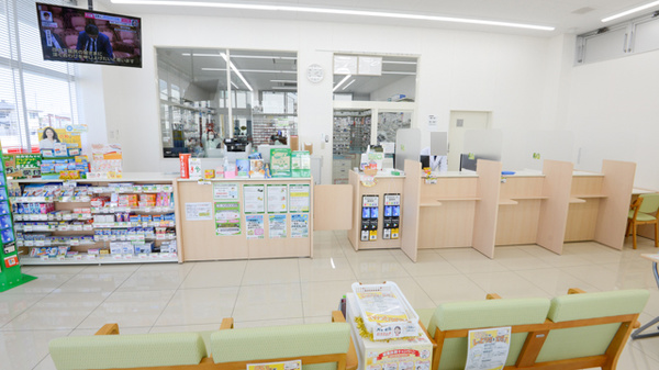 スギ薬局　宇治徳洲会病院前店の受付/カウンター