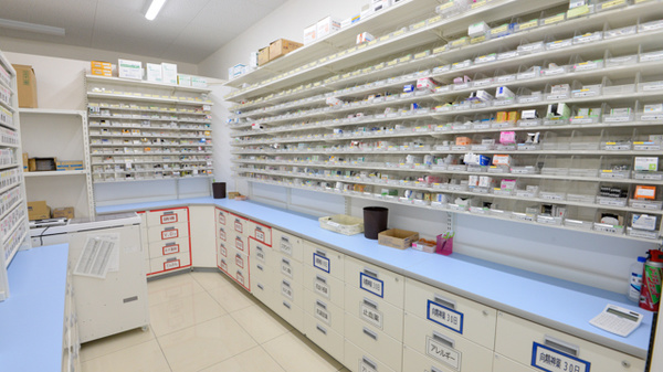 スギ薬局　常滑北店の調剤室