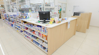 スギ薬局　森岡店の受付/カウンター